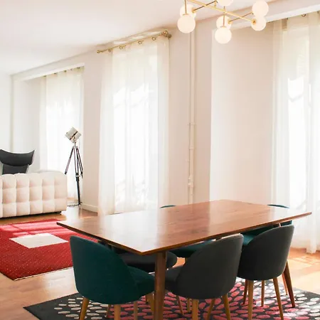 Apartment 80 M 16 Air-conditioned Bedroom Paris